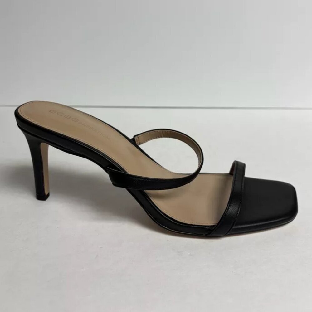 BCBGeneration Women’s Salin, Black Dress Sandals, Size 10 M
